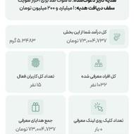 میلی گلد طلا رایگان 1 میلیون تومن میده تضمینی