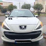 پژو 207i (پانوراما دنده ای) 1400 سفید بدون رنگ