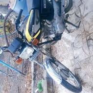 فروش موتور سیکلت جترو 125 پلاک ملی مدارک کامل