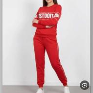 ست کراپ و شلوار وست تیشرت شلوار نایک