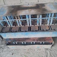 دو عدد قالب 5و6 تایی دستگاه بلوک زنی