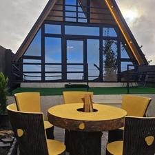 فروش فوری ویلا سوییسی با دید 360 درجه جنگل فول مبله