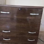 کشوی لباس چهار طبقه جنس ام دی اف درحد نو