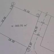 فروش زمین 300 متری قابل ساخت با دسترسی عالی در شیرود 