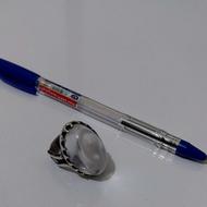 انگشتر کلکسیونی نقره گرم بالا ؛ سنگ در نجف