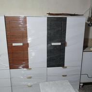 کمد لباس 2 درب 3 کشو کمد لباس جهیزیه عروس جهیزیه لوازم چوبی