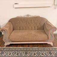 مبلمان دوتا تکنفره دوتا کاناپه سالم