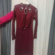 لباس مجلسی زرشکی