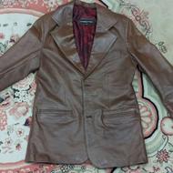 کاپشن چرم اصلی