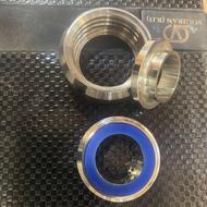 مهره ماسوره 25 استیل آلیاژ 304 sus صنایع غذایی