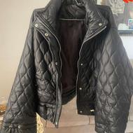 کاپشن چرم درحدنو