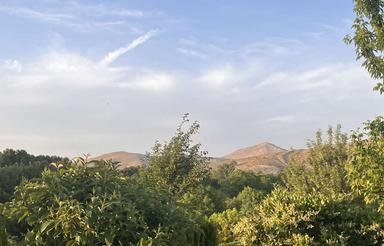 1000متر زمین باغ واقعا در بیضا