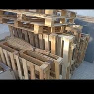 پالت چوبی سالم وکارکرده