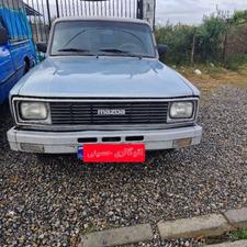 مزدا وانت دو کابین 1384 نقره‌ای