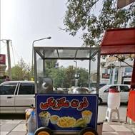 چرخ ذرت مکزیکی و خلال سیب زمینی