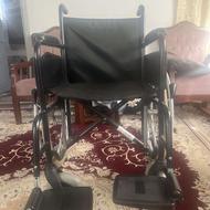 ویلچر دستی سالم و تمیز