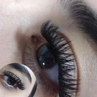 کاشت مژه هیدن یا موقت با ماندگاری 1ماهه