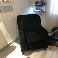 مبل تک نفره سورمه ای