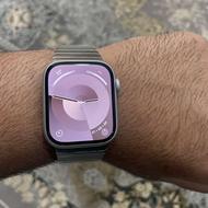 اپل واچ سری 9 سایز 45 رنگ سیلور بدون نقطه