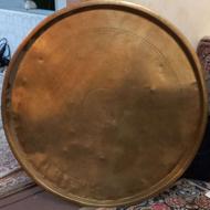 سینی برنجه قدیمی آنتیک