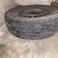 لاستیک پراید به همراه رینگ