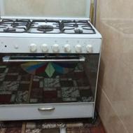 گاز فر 5 شعله سالم