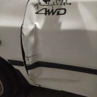 درب جلوی پراید سمت راننده