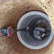 حفاری چاه آب دستی