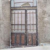 درب اهنی دو لنگه