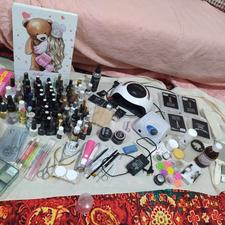 وسایل کاشت ناخن پودرو ژل و اسپا