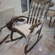 صندلی راحتی پرتاب راک جنس چوب راش