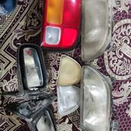 چراغ جلو و عقب و اینه بغل