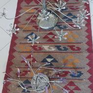 دو عدد لوستر کریستالی