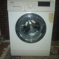 ماشین لباسشویی مدیا آلمانی؟ گیربکس خورد کرده؟ بردش سالمه