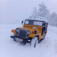 جیپ کاام توپ کش