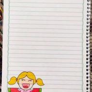 طراحی و تزئین دفتر مشق