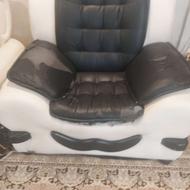 مبل رویه پوسته انداخته زیره و کل ابزار در حد نو