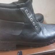 نیم بوت تمام چرم نمره 40