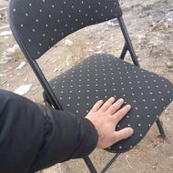 صندلی فلزی تاشو