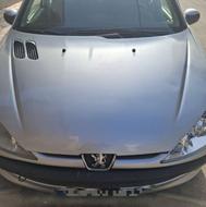 خودرو206 تیپ 2 شاسیها سالم،جوان پسند