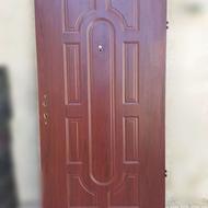 فروش درب چوبی قهوه ای روکش‌دار و HDF سرویس