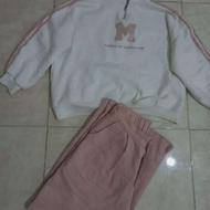 هودی نیم زیپ و شلوار ست