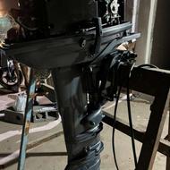 فروش موتور 25 ژاپنی اصل به شرط و تشت 17فوت مخزنی 12بشکه ای