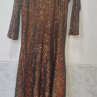 پیردهن مجلسی پولک دوزی