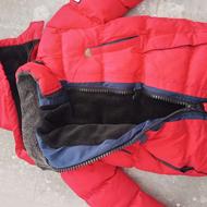 کاپشن خزدار وارداتی کلاه