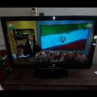 ال سی دی شارپ اصل ژاپن بسیار تمیز با یک دستگاه ریسیور