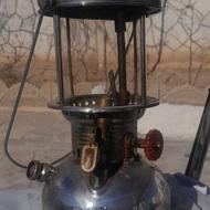 چراغ نفتی زنبوری چراغ10فیتیله ته سماورنفتی برنجی