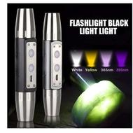 چراغ قوه uv. اسمال. سان 6 لامپ اکبند