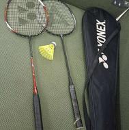 توپ بسکتبال عالی و دسته بندمینتون با کاور و توپ