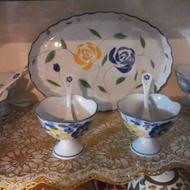 سرویس گل پنبه و بستنی خوری